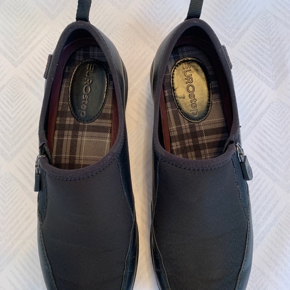 EUROStep women’s shoes. Size 6.5. Zip side. Black. - Picture 5 of 8